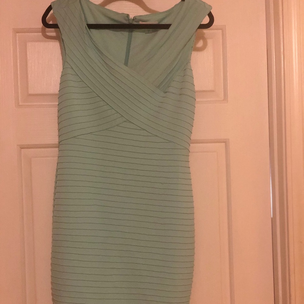 Calvin Kline light colored turquoise dress size 8.